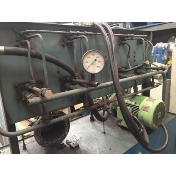 Large Italy china Rexroth hydraulic power pack Dual Motor 18.5kW 2000mm 850mm Tank 2m #7 image