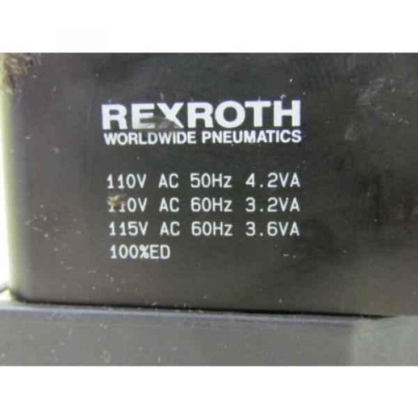 Rexroth Ceram GS-20052-0707 110VAC Pneumatic Solenoid Valve #10 image