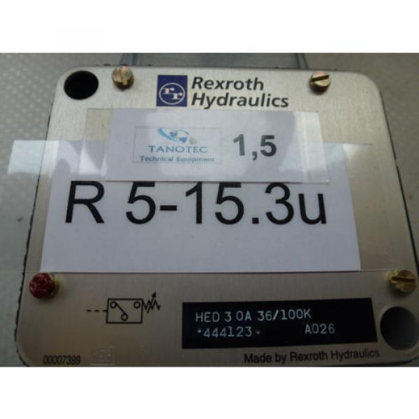 Rexroth Singapore Germany HED 3 0A 36/100K, Press button 6-100 Bar unused boxed #2 image