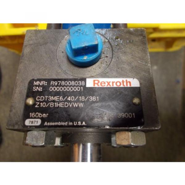 Rexroth USA USA CDT3ME6 Cylinder #1 image