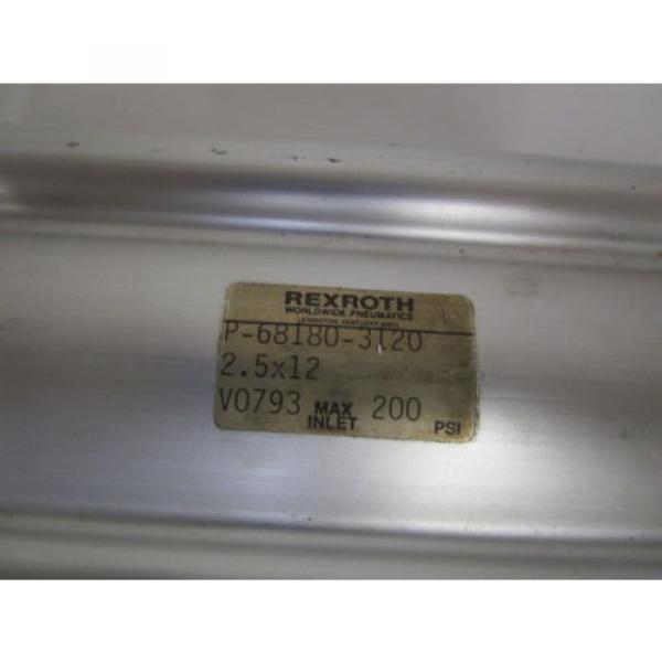 REXROTH Mexico Mexico CYLINDER 2.5X12 P-68180-3120 *USED* #2 image