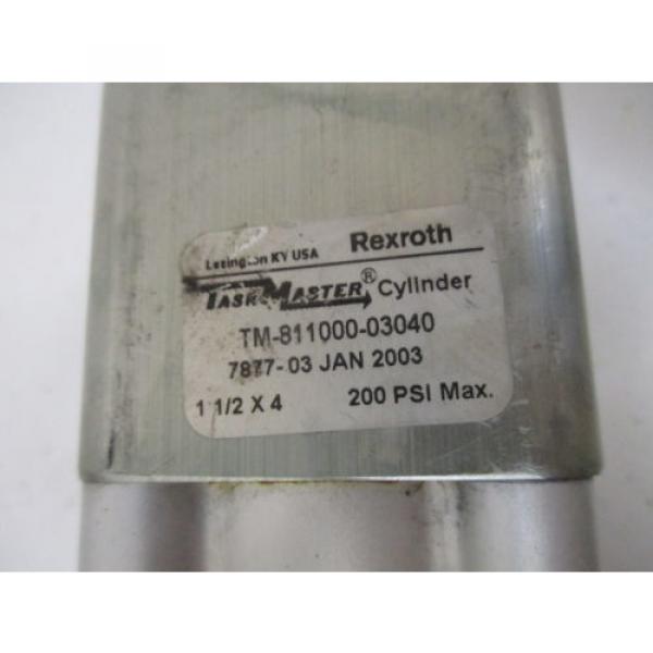 REXROTH Mexico USA TM-811000-03040 PNEUMATIC CYLINDER*USED* #4 image
