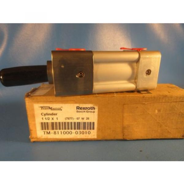 Rexroth China Russia TM-811000-03010, 1-1/2x1 Task Master Cylinder, 1-1/2&#034; Bore x 1&#034; Stroke #1 image