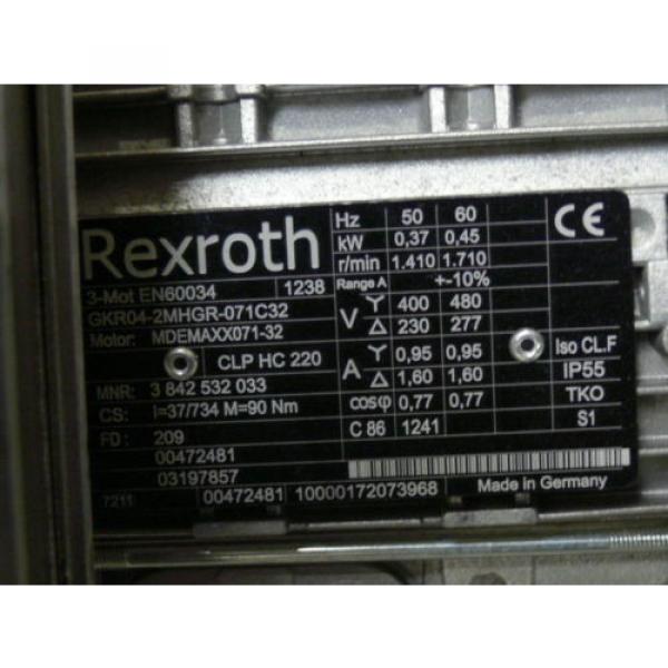Rexroth Aluminum Frame Conveyor 146#034; X 13#034; X 38#034; W/ Rexroth Motor 3 843 532 033 #11 image