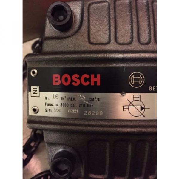 -- Egypt Canada NEW-- Bosch Rexroth Vane Pump, P/N 0513400407, Hydraulic Pump #3 image