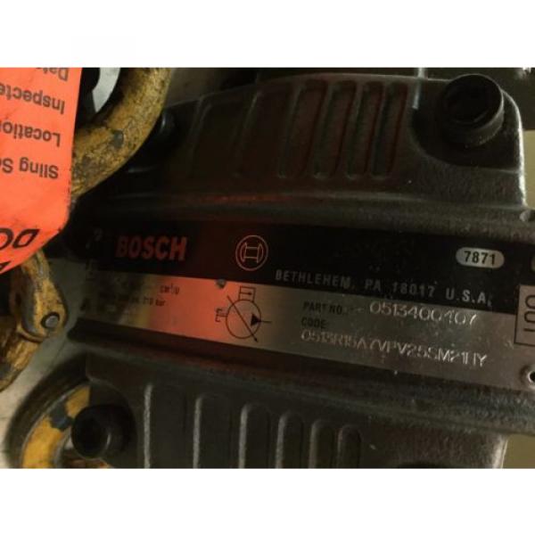 -- Egypt Canada NEW-- Bosch Rexroth Vane Pump, P/N 0513400407, Hydraulic Pump #9 image