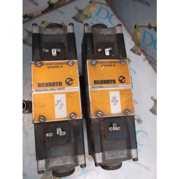 REXROTH 4WE10G21/AW110NZ4V 4 WAY SOLENOID VALVES WITH MANIFOLD ASSEMBLY #4 image