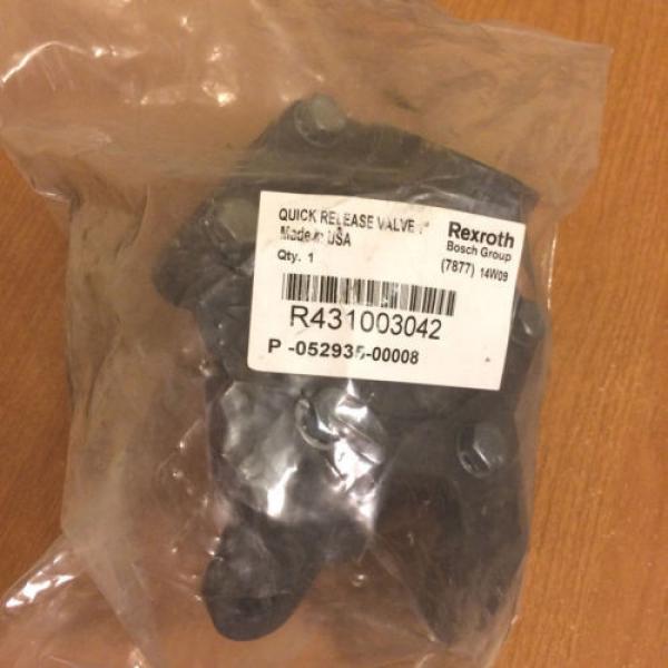 New India Germany Rexroth R431003042 Quick Release Valve #1 image