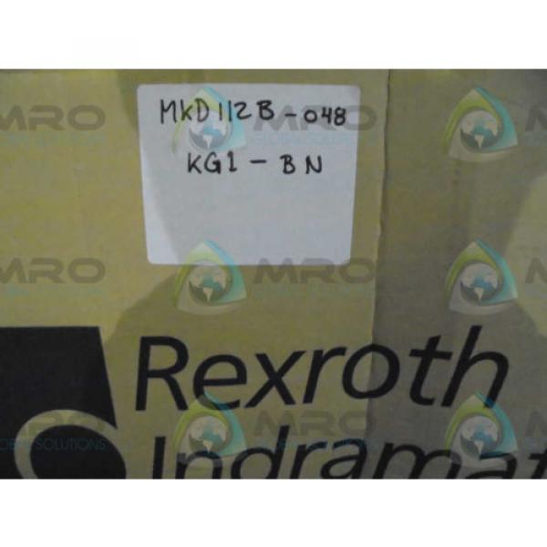 REXROTH INDRAMAT MKD112B-048-KG1-BN Origin IN BOX #1 image