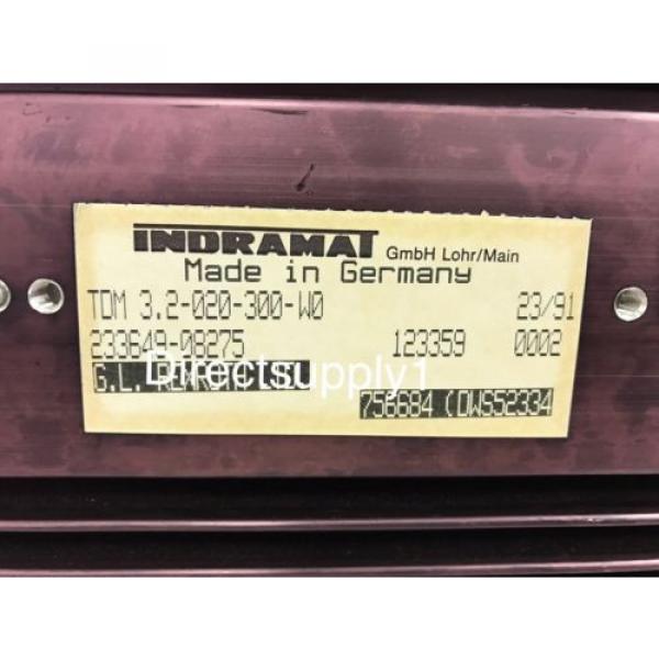 Indramat Rexroth TDM 32-020-300-W0 AC Servo Controller Drive #5 image