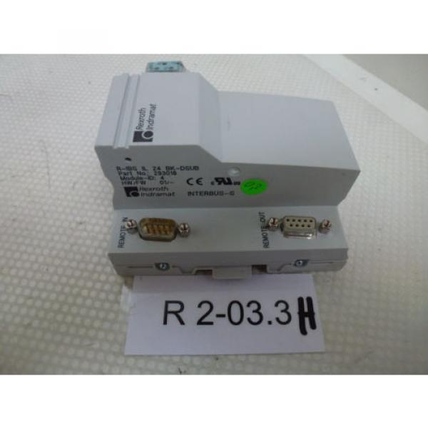 Rexroth Indramat R-IBS IL 24 BK-DSUB unbenutzt in OVP free delivery #1 image