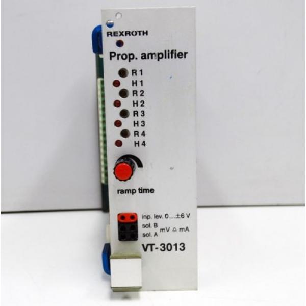 Rexroth India Mexico VT-3013 VT301335 R5 Prop. Amplifier + Rexroth VT3002 Kartenhalter -used- #5 image