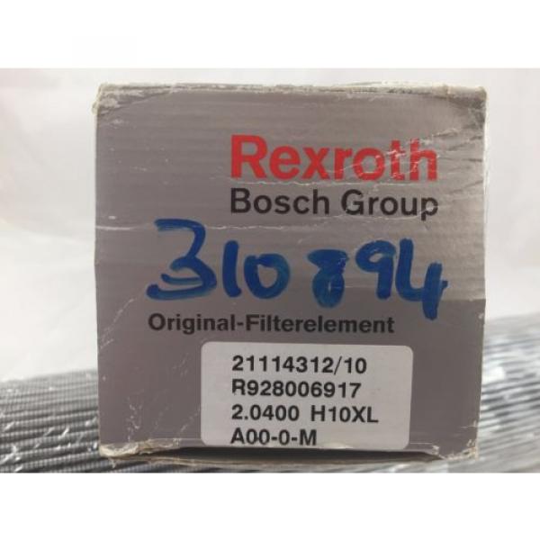 Genuine China Italy Bosch Rexroth R928006917 Replacement Hydraulic Filter Element 10μm H10XL #4 image