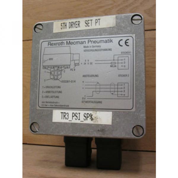 Rexroth Australia Canada Mechman 5610102150 Electro-pneumatic Pressure Control Valve SAR #5 image
