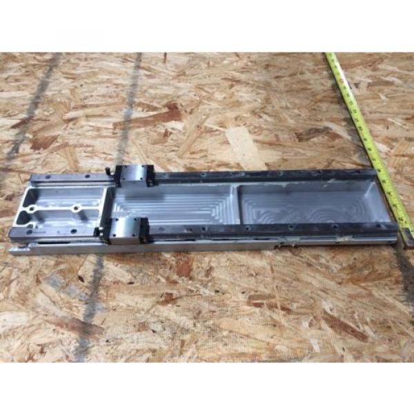 REXROTH  2 Rails  Guide Linear bearing CNC Route  21#034; L x 5#034; W #7 image