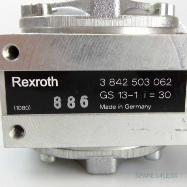 Rexroth China Canada Aufsteckgetriebe GS 13-1  i=30 3842503062 NOV #3 image