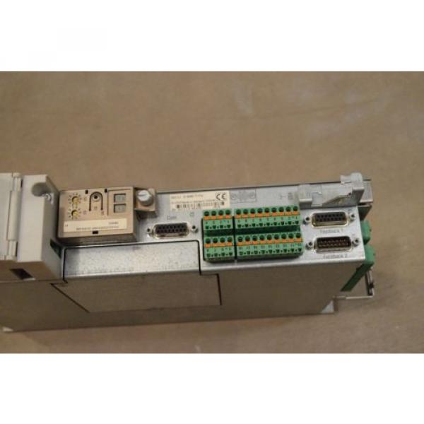 REXROTH INDRAMAT DKC113-040-7-FW WITH FIRMWARE MODULE FWA-ECODR3-SMT-02VRS-MS #4 image