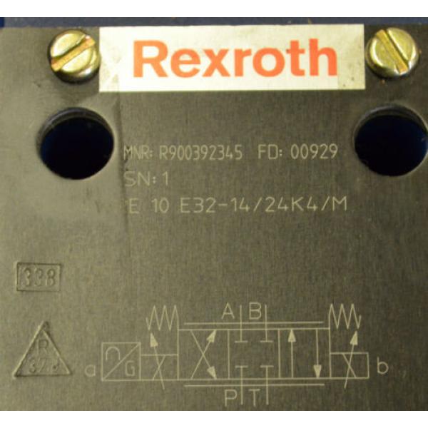 Rexroth Canada Germany 4 WRE 10 E32-14/24K4/M Poroportional Ventil R900392345 #2 image