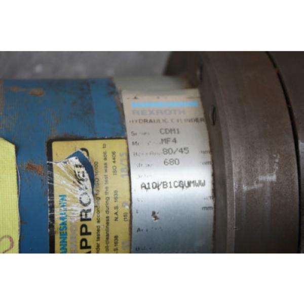 Mannesmann USA Japan Rexroth Hydraulic Cylinder ram 80 Bore 680 Stroke #5 image