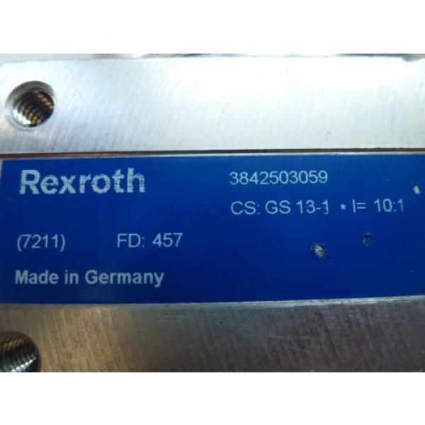 REXROTH 3842503059 ANGLE GEAR CS: GS 13-1  I=10:1 Ø 9mm or 6kant 17mm #5 image