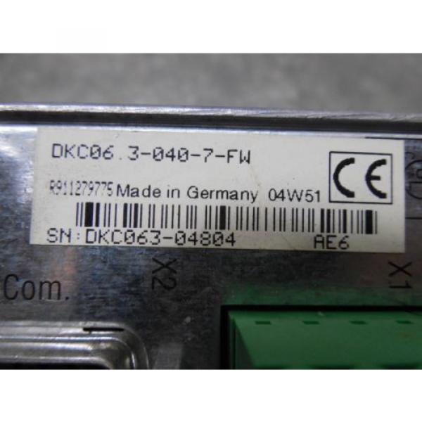 USED Egypt Japan Rexroth DKC06.3-040-7-FW Eco Drive Servo Controller Module without cover #4 image