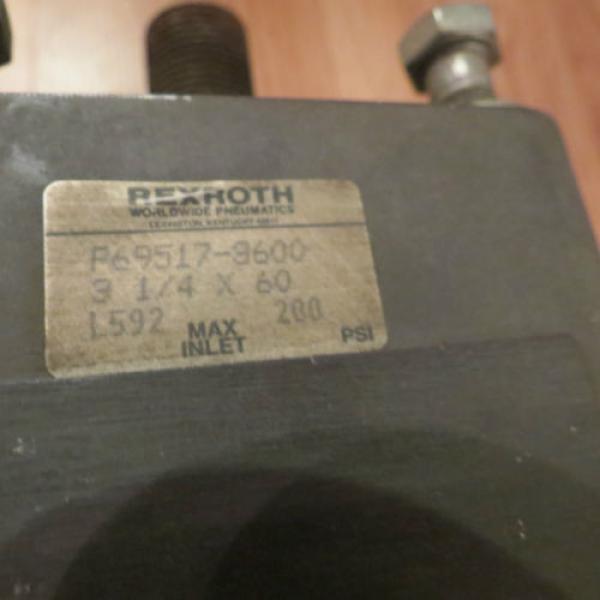 REXROTH India Greece CYLINDER, P69517-3600, 3-1/4 X 60, L592, MAX 200 PSI, STROKE 60&#034; #2 image
