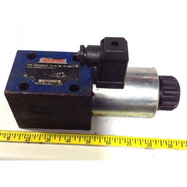 REXROTH Singapore Canada HYDRAULIC DIRECTIONAL VALVE R900589933 / 4WE10D33/CG24N9K4 99108 #1 image