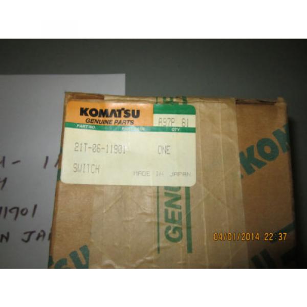 Komatsu 21T-06-11901 Switch Genuine #6 image