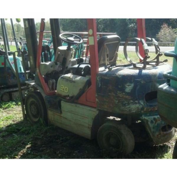 KOMATSU 4000 POUND FORKLIFT FG20C-12W FORK TRUCK LIFT TOW MOTOR PARTS OR REPAIR #6 image