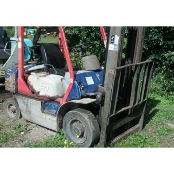 KOMATSU 4000 POUND FORKLIFT FG20C-12W FORK TRUCK LIFT TOW MOTOR PARTS OR REPAIR #10 image