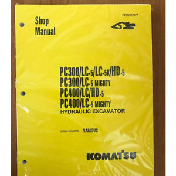 Komatsu Service PC300LC-5, PC400-LC-5, PC300LC-5 Manual Shop #1 image