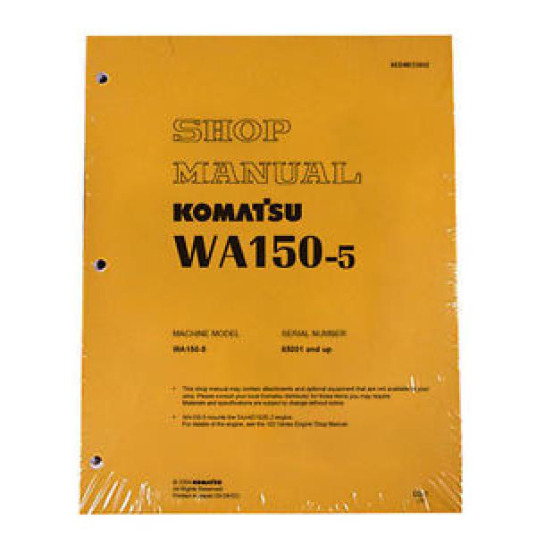 Komatsu WA150-5 Wheel Loader Service Repair Manual #1 image