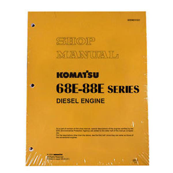 Komatsu Engine 68E, 74E, 82E, 84E Service Shop Manual #1 image