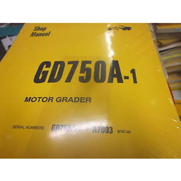 Komatsu GD750A-1 Motor Grader Repair Shop Manual #1 image