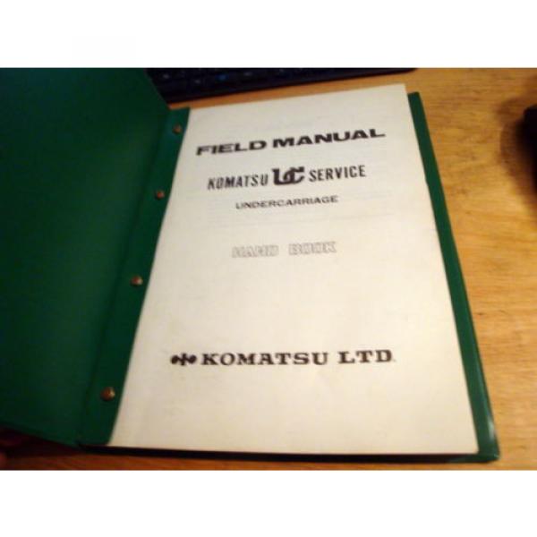 Komatsu KUC Undercarriage Field Manual Hand Book Manual #2 image