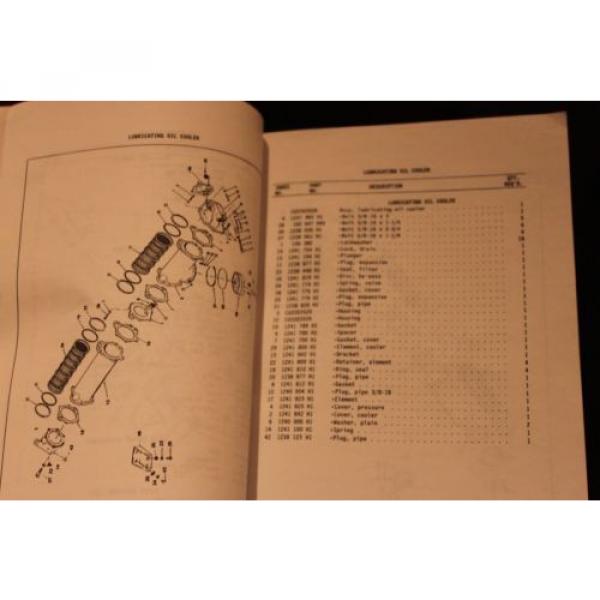 Komatsu Parts book and maintenance Manual Catalog dozer crawler D68E #6 image