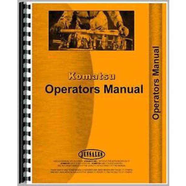 New Komatsu D31P-17A Crawler Operators Manual #1 image
