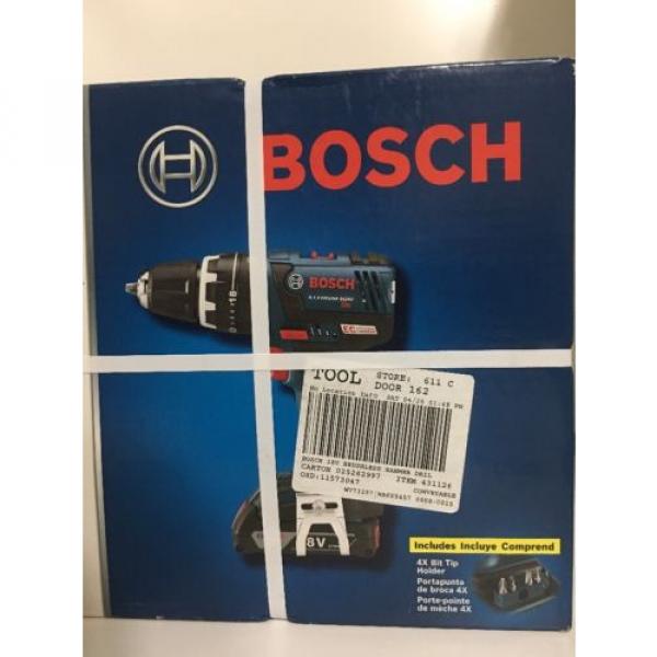 Bosch HDS182-02 18V EC Brushless 1/2 in. Hammer Drill/Driver-NEW #1 image