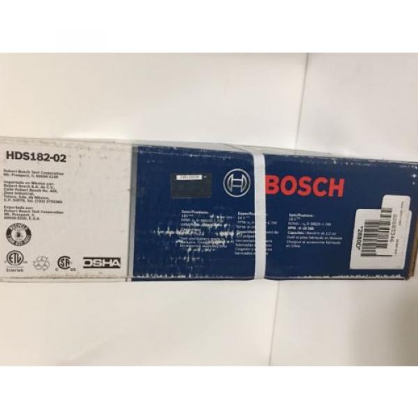 Bosch HDS182-02 18V EC Brushless 1/2 in. Hammer Drill/Driver-NEW #5 image