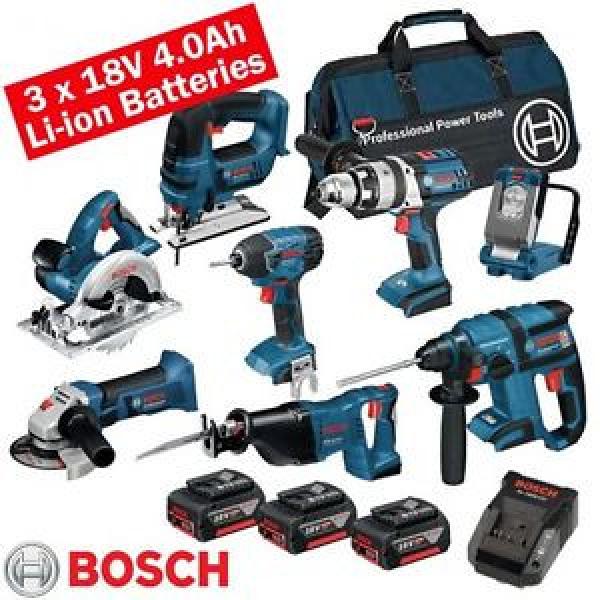 Bosch 18 volt cordless 8 piece li-on kit BOS18VKIT9 #1 image