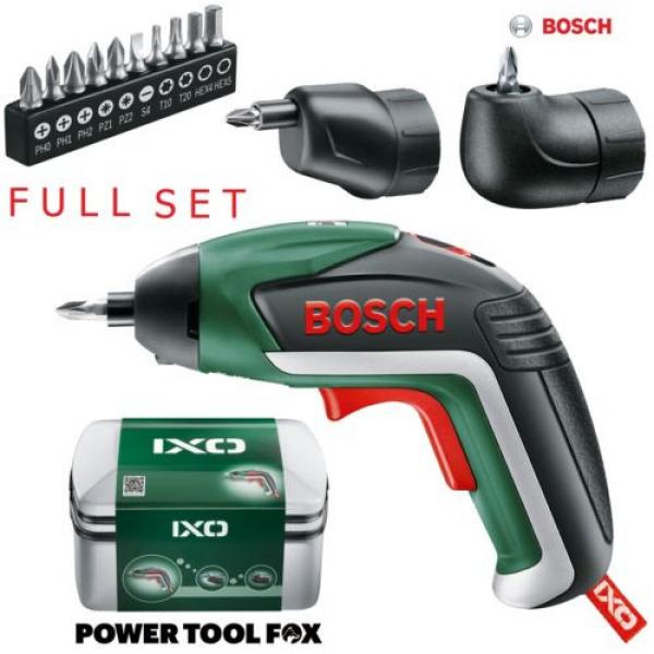 (FULLSET) Bosch IXO 5 Lithium ION Cordless Screwdriver 06039A8072 3165140800051&#039; #1 image