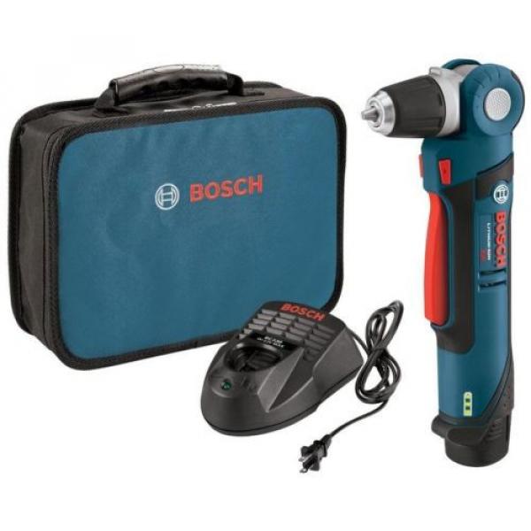 Bosch Li-Ion Right Angle Drill/Driver Cordless Power Tool Kit 3/8in 12V Keyless #3 image