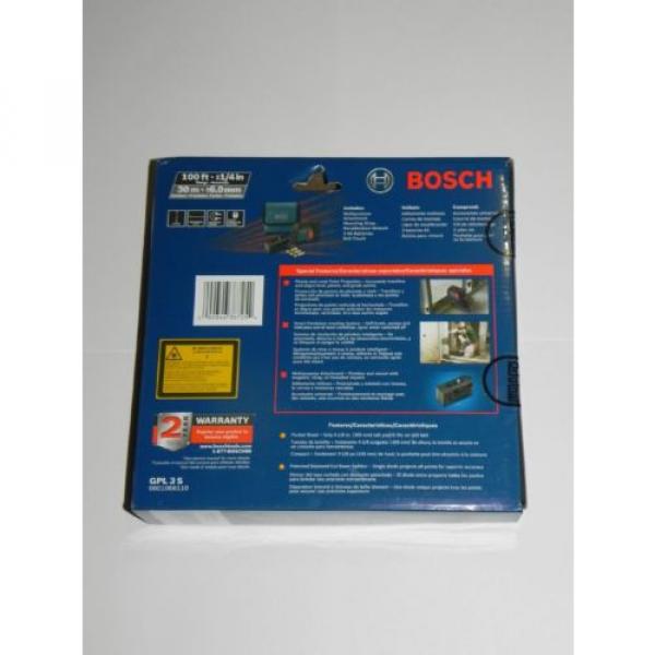 New BOSCH (GPL 3 S) 3 Point Self Leveling Alignment Laser - 100ft-30m #2 image