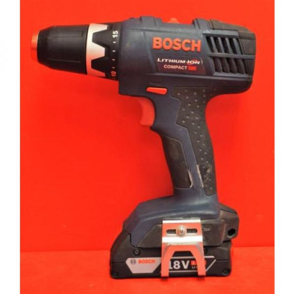 Bosch 2 Pc Drill Combo Set Impact Drill/ Driver &amp; Fastening Driver W/ Charger #3 image
