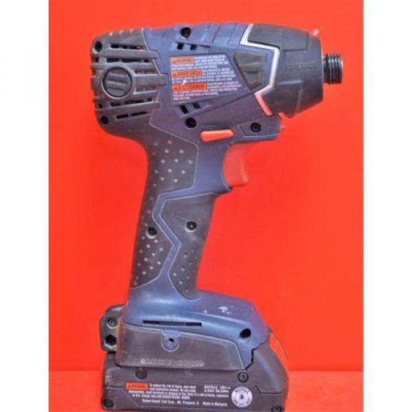 Bosch 2 Pc Drill Combo Set Impact Drill/ Driver &amp; Fastening Driver W/ Charger #8 image