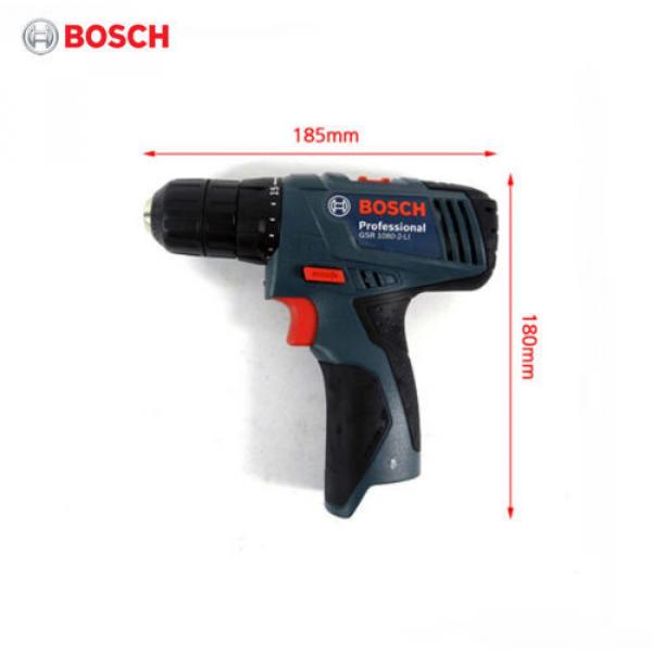 BOSCH GSR1080-2-Li 10.8V 1.5Ah Li-Ion Cordless Drill Driver Kit Carrying Case #6 image