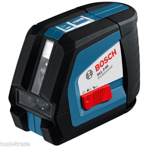 Bosch GLL 2-50 Cross Line Laser + BM1 Wall Mount+Ceiling Clamp+ LBoxx 0601063108 #2 image