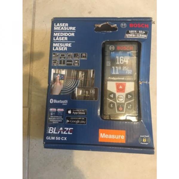 Bosch GLM 50 CX 165 ft. Laser Measure with Bluetooth and Full-Color Display #1 image