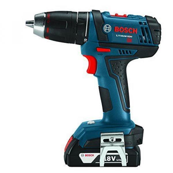 Bosch DDB181-02 18-Volt Lithium-Ion 1/2-Inch Compact Tough Drill/Driver Kit with #2 image