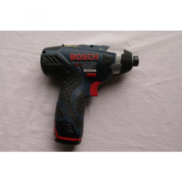 Bosch 10.8 V. PS40-2 Cordless Impact Drill Lithuim-Ion Drill with BAT411 Battery #1 image